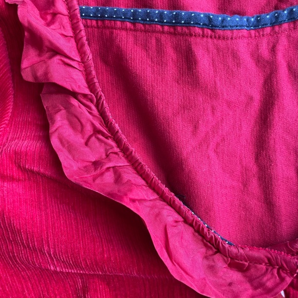 Perfect Dress for the fall! Red Corduroy iress bought at Anthropology - Picture 11 of 16